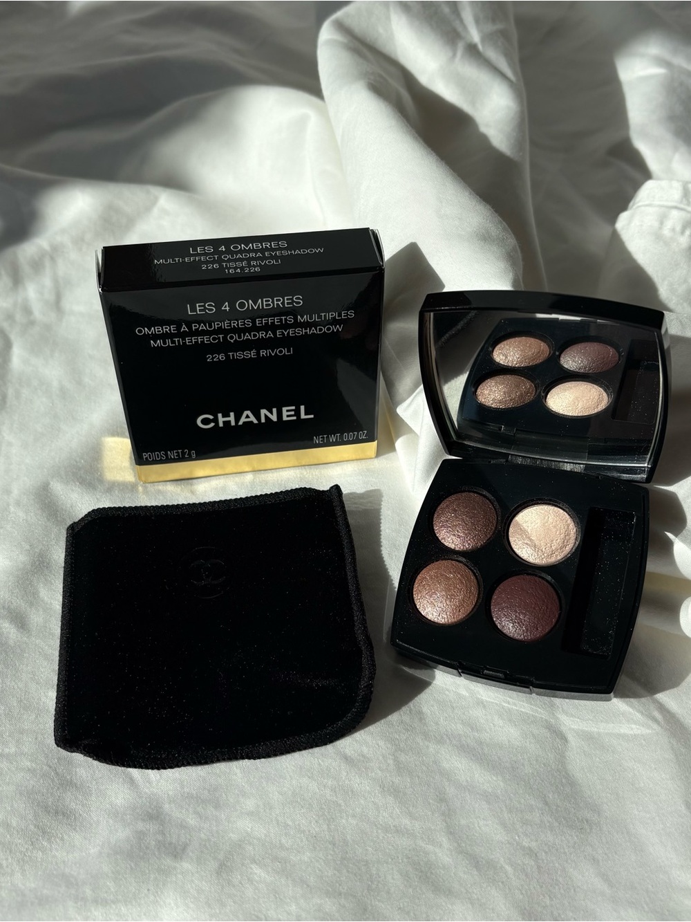 Chanel Les 4 Ombres Eyeshadow Palette Tisse Rivoli 226